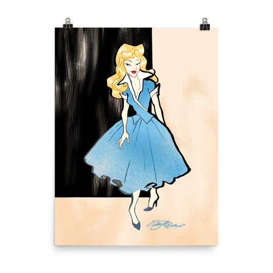 "Make it Blue" | Poster Print Open Edition