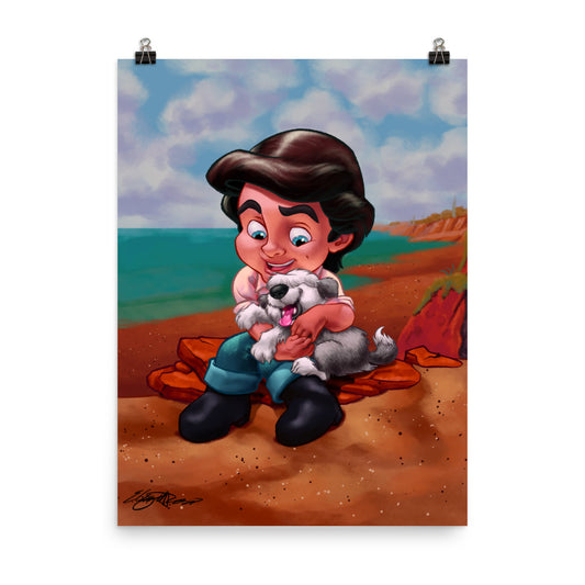 "My Best Friend Max" | Poster Print Open Edition