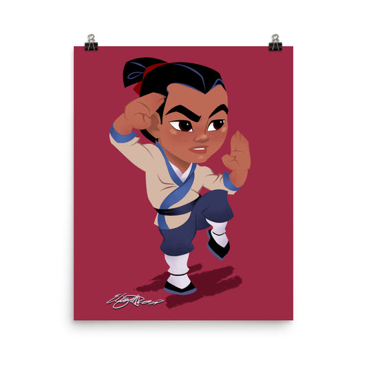 "Be a Man" | Poster Print Open Edition