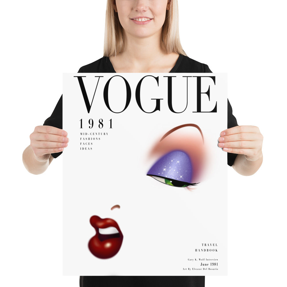 "VOGUE - Issue No. 1, Jessica" | Signed and Numbered Edition