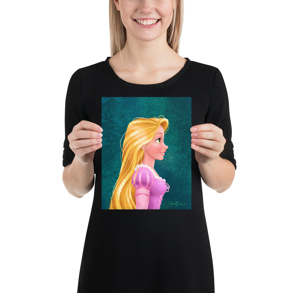 "Princess Profile Sunshine" | Signed and Numbered Edition