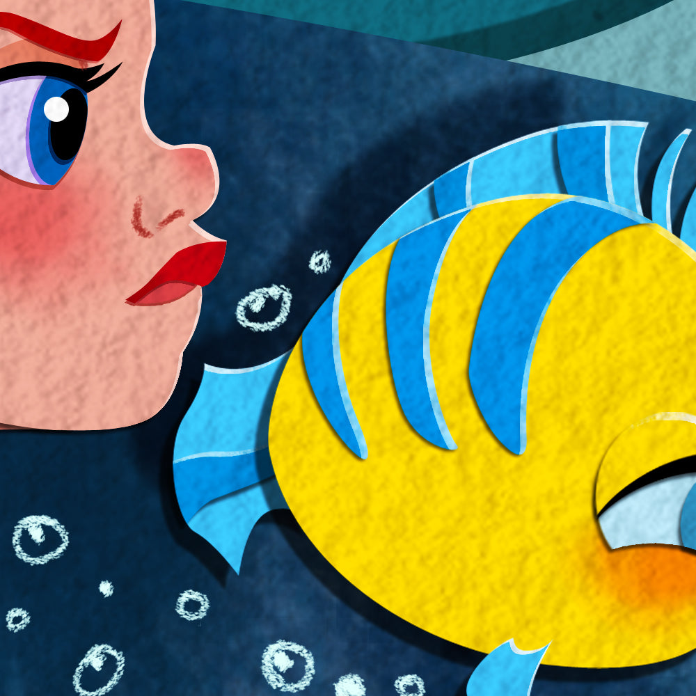 "Just Keep Swimming" | Poster Print Open Edition
