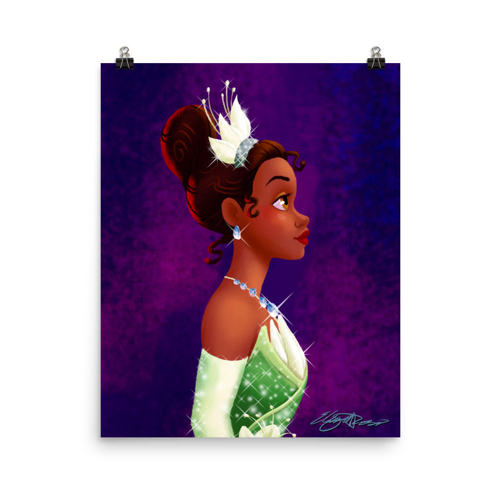 "Princess Profile Tia" | Signed and Numbered Edition
