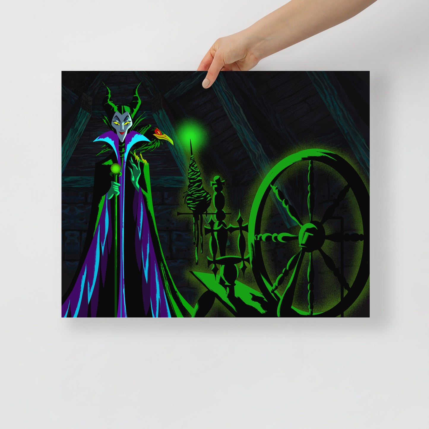 "Touch the Spindle!" | Signed and Numbered Edition