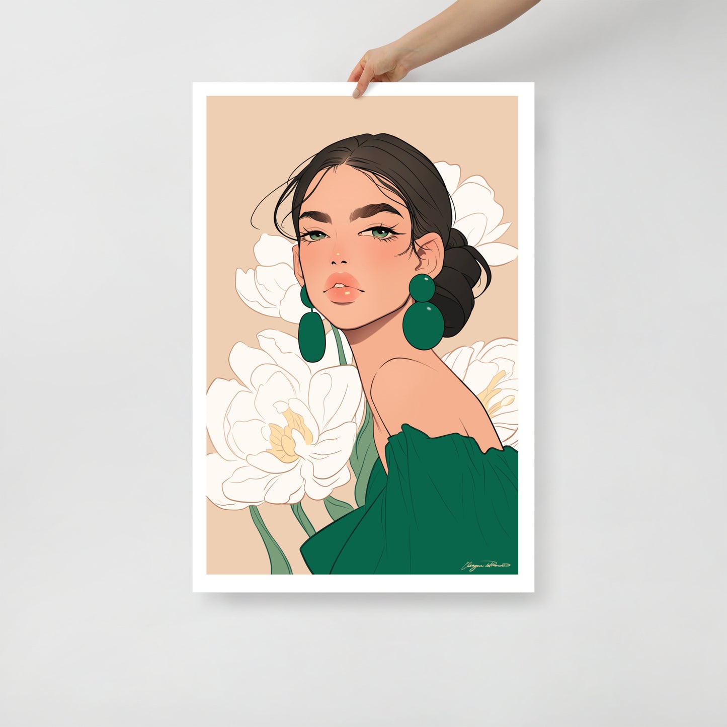 "Peonies" | Poster Print Open Edition