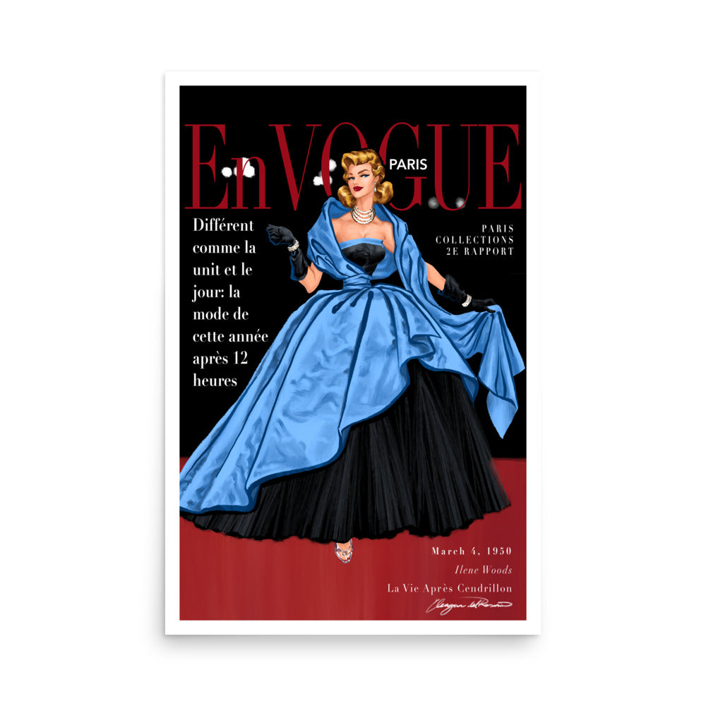 "En VOGUE - Issue No. 2, Ella" | Poster Print Open Edition