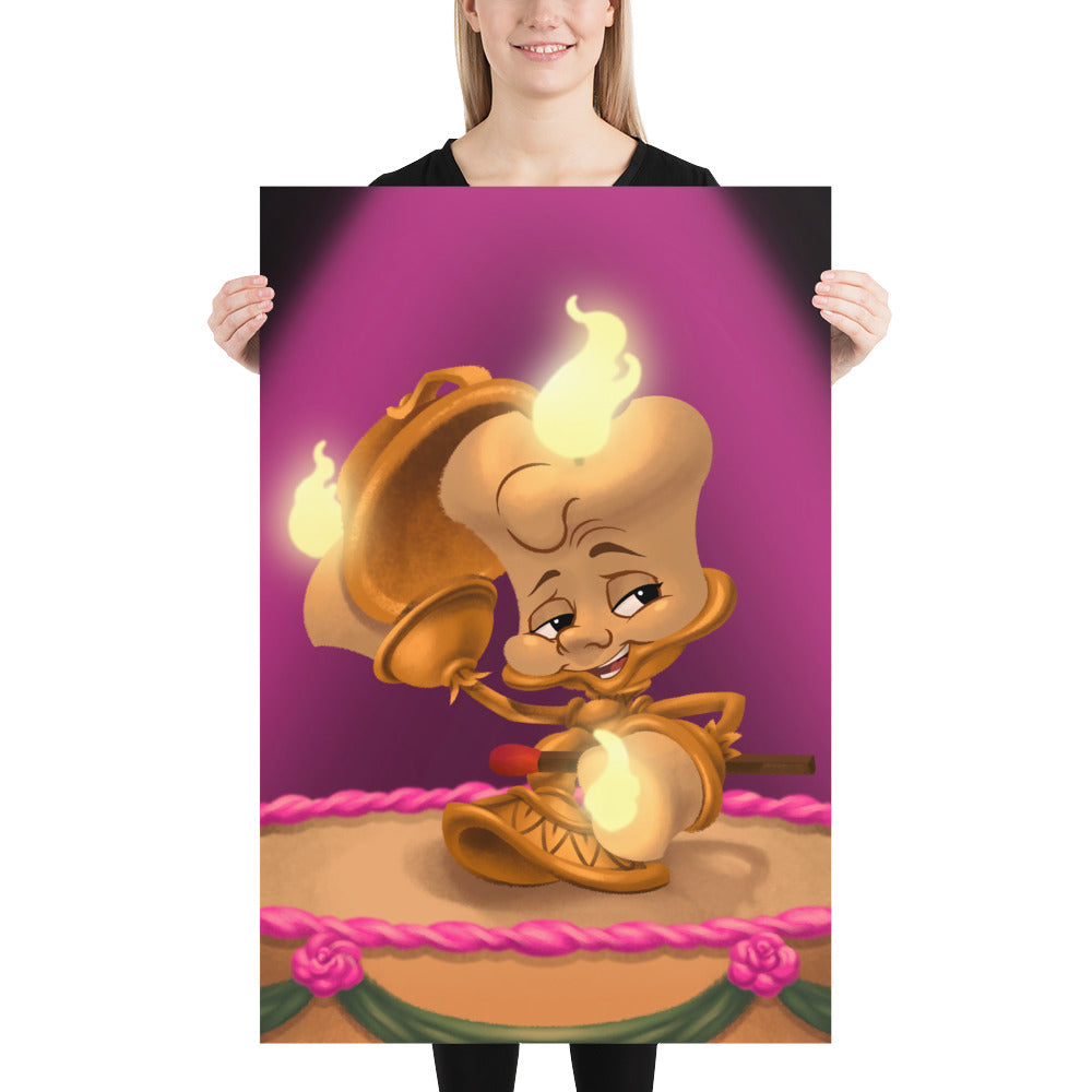 "Lil Lumiere: Be Our Guest" | Signed and Numbered Edition