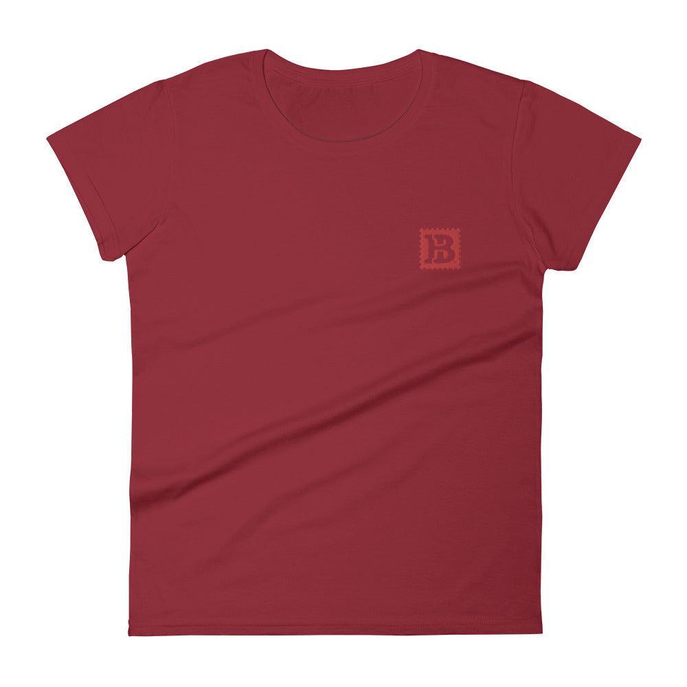 BB Stamp NGTV DK Women's short sleeve t-shirt