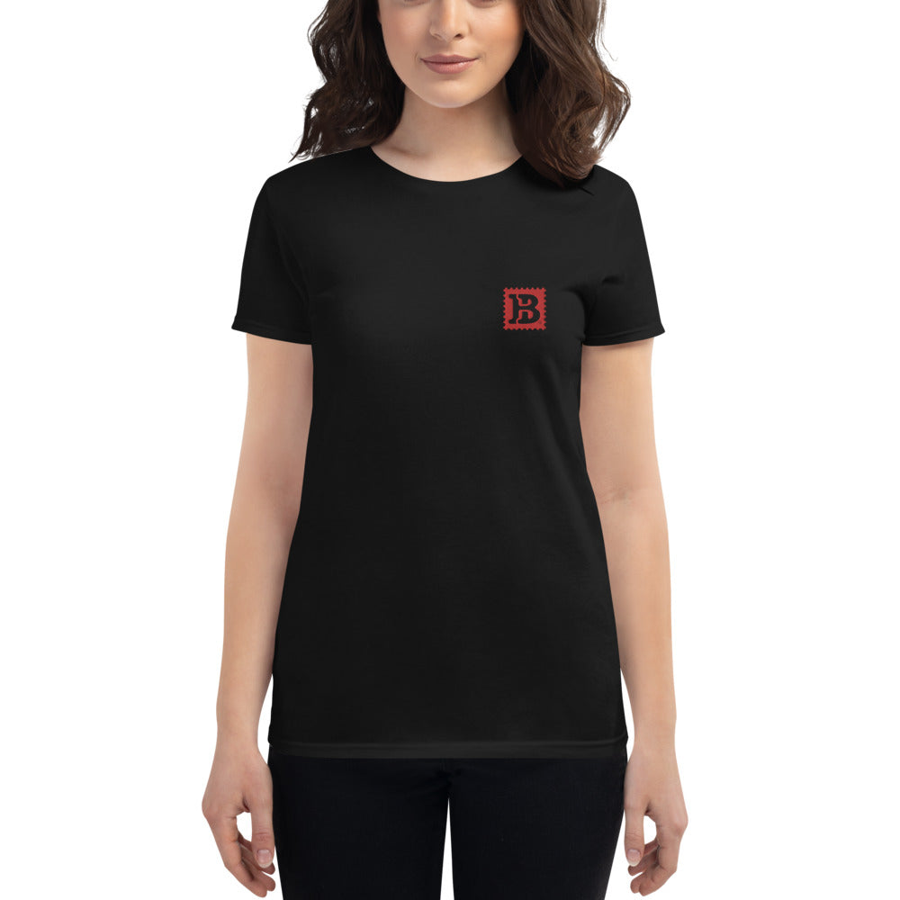 BB Stamp NGTV DK Women's short sleeve t-shirt