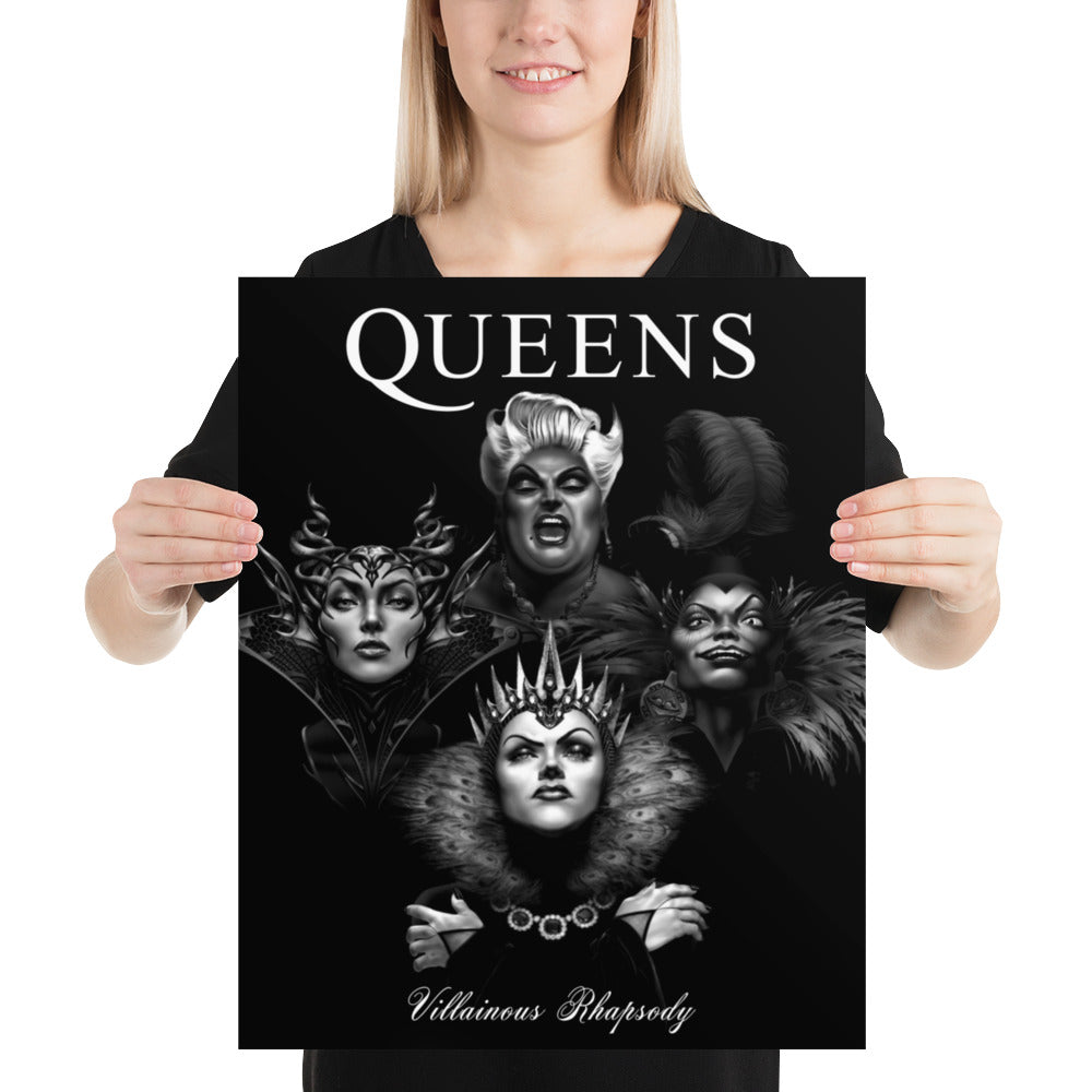 "Villainous Rhapsody - Queens" | Signed and Numbered Edition