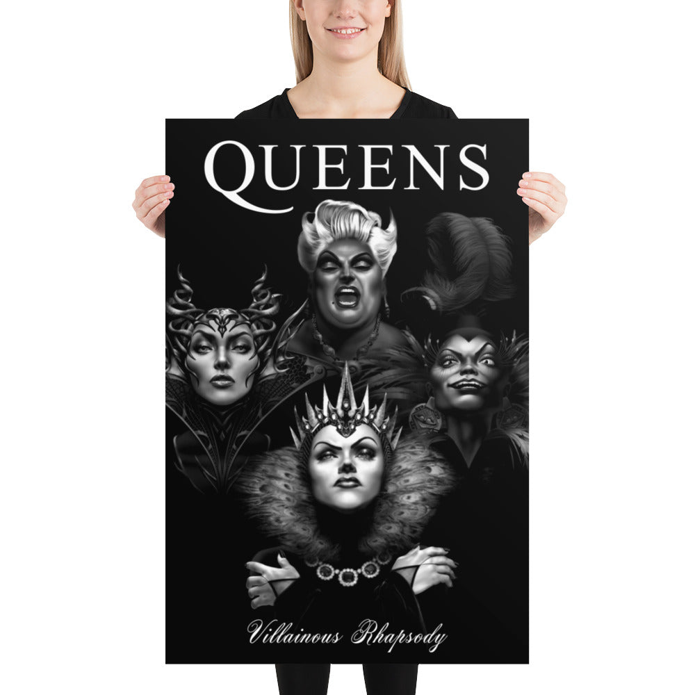 "Villainous Rhapsody - Queens" | Signed and Numbered Edition