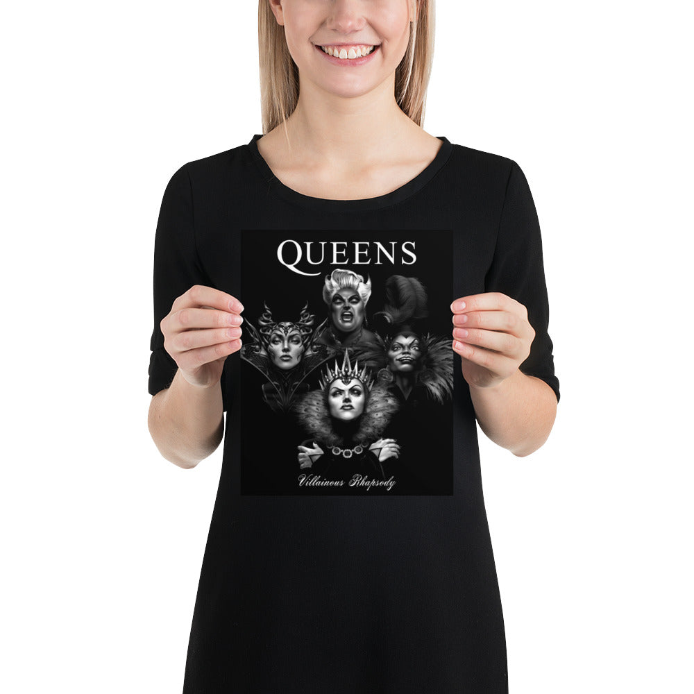 "Villainous Rhapsody - Queens" | Signed and Numbered Edition